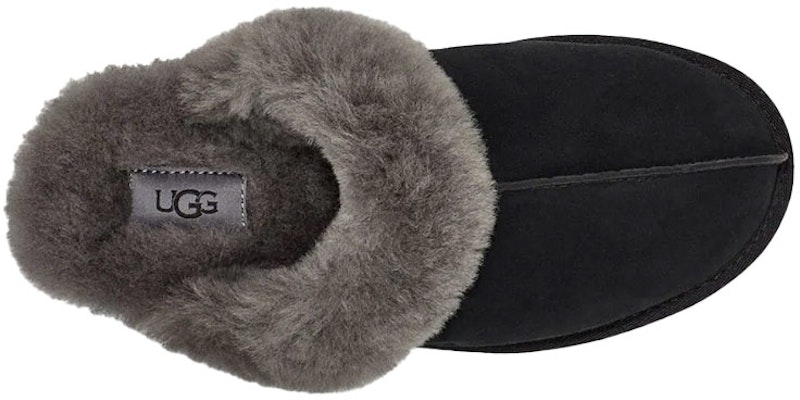 (W) UGG Scuffette II 拖鞋黑色灰色 1106872-BCGR Purchase (W) UGG Scuffette II 拖鞋黑色灰色 1106872-BCGR