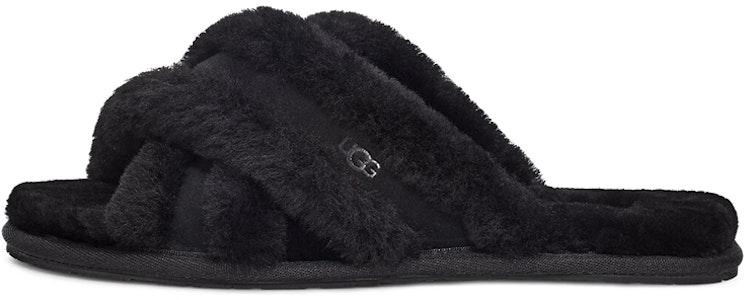 UGG Scuffita 加絨保暖 時尚涼拖 女款 黑色 Buy UGG Scuffita 加絨保暖 時尚涼拖 女款 黑色