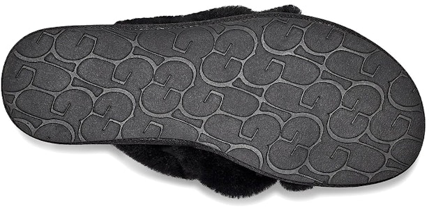 UGG Scuffita 加絨保暖 時尚涼拖 女款 黑色 Details for UGG Scuffita 加絨保暖 時尚涼拖 女款 黑色