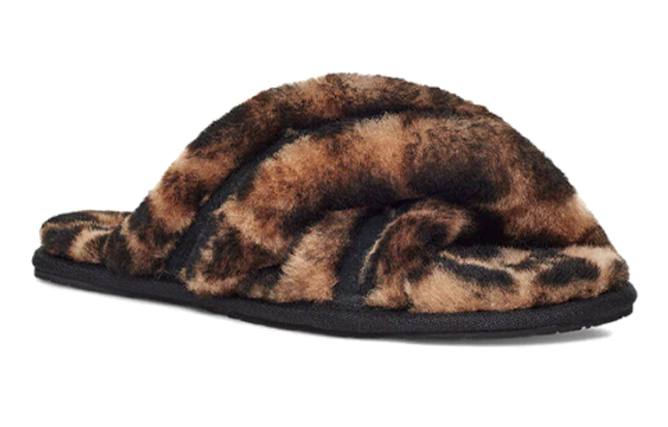 Lookbook (Women) UGG Scuffita 'Retro Black Brown' 1123592-BTC