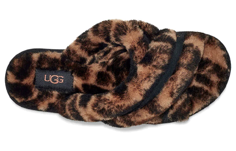 Shop (Women) UGG Scuffita 'Retro Black Brown' 1123592-BTC