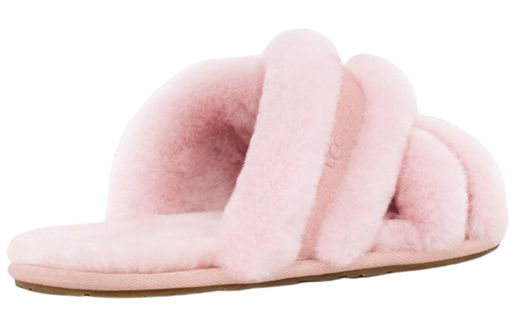 Lookbook (Women) UGG Scuffita 'Soft Pink Sheepskin' 1123572-PCD