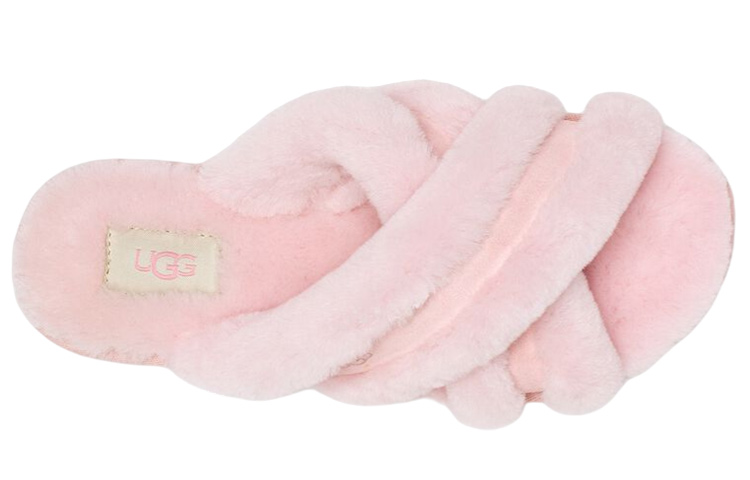 Purchase (Women) UGG Scuffita 'Soft Pink Sheepskin' 1123572-PCD