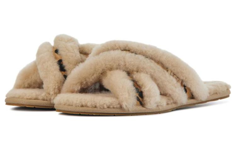 Order UGG 絨面戶外休閒舒適運動拖鞋 女款 栗色