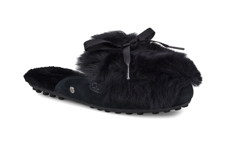 Lookbook (Women) UGG Shaine Fluff 'Black Fur Lined' 1105316-BLK