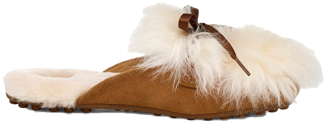 (Women) UGG Shaine Fluff Cozy Flat Plush Casual Slipper Brown 1105316-CHE Order (Women) UGG Shaine Fluff Cozy Flat Plush Casual Slipper Brown 1105316-CHE