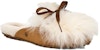 (Women) UGG Shaine Fluff Cozy Flat Plush Casual Slipper Brown 1105316-CHE