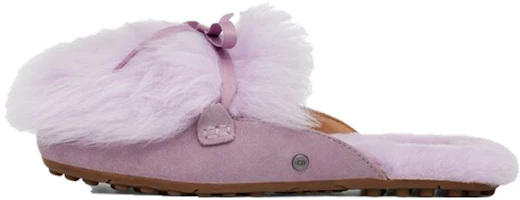 (Women) UGG Shaine Fluff Lightweight Cozy Flat Plush Slipper Pink Purple 1105316-SHAD (Women) UGG Shaine Fluff Lightweight Cozy Flat Plush Slipper Pink Purple 1105316-SHAD