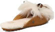 Shop (W) UGG Shaine Fluff 休闲毛绒平底拖鞋棕色 1105316-CHE