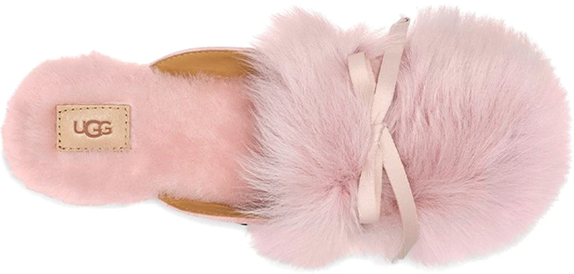 (W) UGG Shaine Fluff Chaussons Douillets Plat Rose Rouge 1105316-PCRY Shop (W) UGG Shaine Fluff Chaussons Douillets Plat Rose Rouge 1105316-PCRY