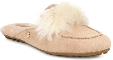 Lookbook UGG Shaine Wisp 簡約休閒毛絨平底鞋 女款 栗色