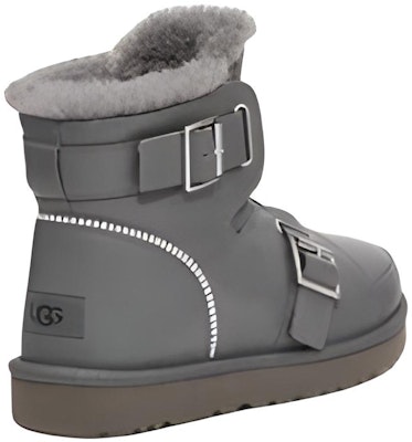 (Women) UGG Mini Buckle Short Boots 'Grey' 1138157-CHRC Lookbook (Women) UGG Mini Buckle Short Boots 'Grey' 1138157-CHRC