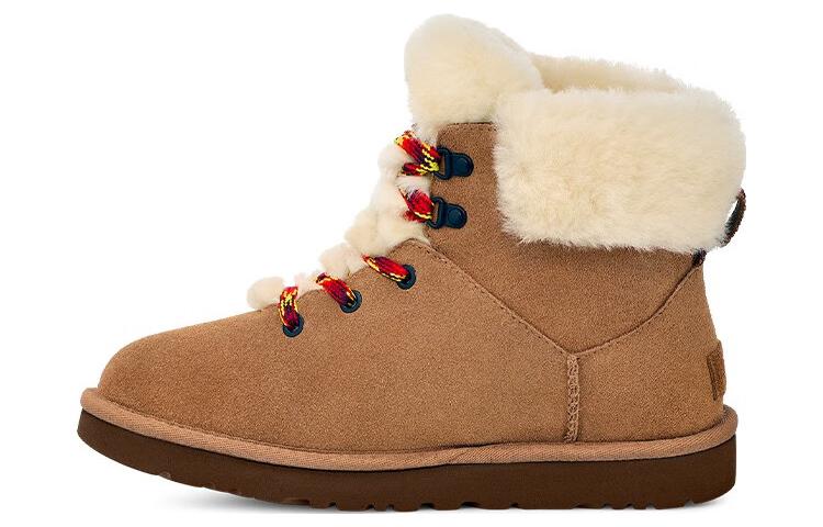 (Women) UGG Classic Mini Alpine Lace 'Brown' 1130558-CHE