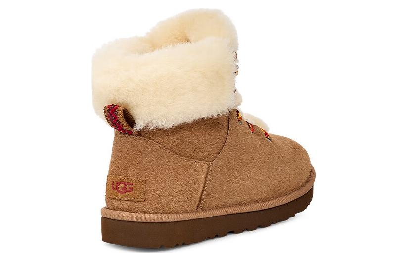 Purchase (W) UGG Classic Mini Alpine Lace 'Coklat' 1130558-CHE