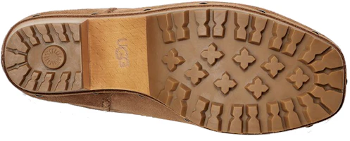 Purchase UGG 柔軟羔羊皮粗跟短靴 女款 栗色