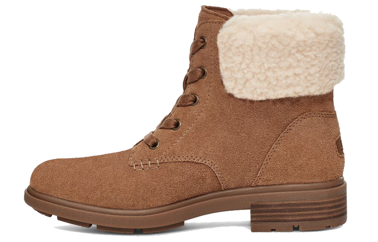 (Women) UGG Short Boot 'Chestnut Waterproof Suede' 112179-CHE