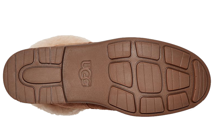 Purchase (Women) UGG Short Boot 'Chestnut Waterproof Suede' 112179-CHE