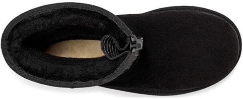 (W) Bota UGG Classic Short con Cinta de Cremallera y Logo 'Negro' 1144035-BLK Shop (W) Bota UGG Classic Short con Cinta de Cremallera y Logo 'Negro' 1144035-BLK