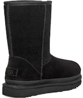 (W) Bota UGG Classic Short con Cinta de Cremallera y Logo 'Negro' 1144035-BLK Purchase (W) Bota UGG Classic Short con Cinta de Cremallera y Logo 'Negro' 1144035-BLK
