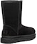 Purchase (W) UGG Classic Short Zipper Tape Logo Boot 'Hitam' 1144035-BLK