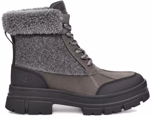 (W) UGG Ashton Addie 鞋顶靴 '炭灰色' 1143858-CHRC Order (W) UGG Ashton Addie 鞋顶靴 '炭灰色' 1143858-CHRC