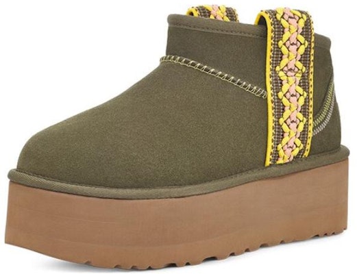 (W) UGG Sepatu Boot Pendek 'Bordir Fashion - Hijau Zaitun' 1138491-BTOL Lookbook (W) UGG Sepatu Boot Pendek 'Bordir Fashion - Hijau Zaitun' 1138491-BTOL