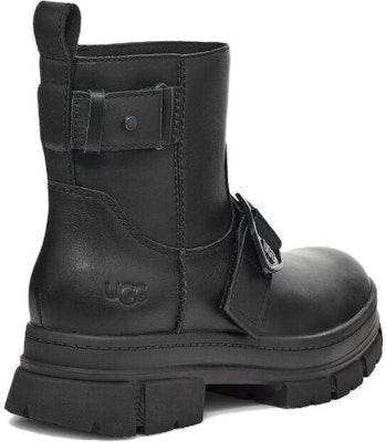 UGG 皮革 時尚防水 短靴 女款 黑色 Purchase UGG 皮革 時尚防水 短靴 女款 黑色