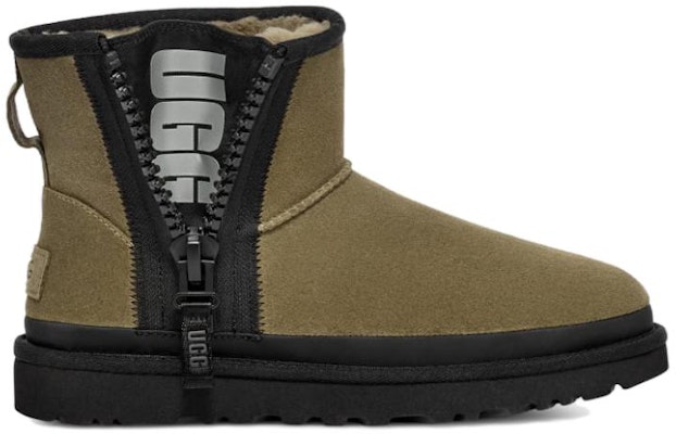 (W) UGG Classic Mini Zipper Tape Logo 'Burnt Olive' - Logo Zip Klasik Mini 'Burnt Olive' 1144034-BTOL Order (W) UGG Classic Mini Zipper Tape Logo 'Burnt Olive' - Logo Zip Klasik Mini 'Burnt Olive' 1144034-BTOL