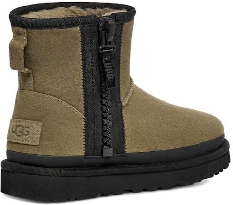(W) UGG Classic Mini Zipper Tape Logo 'Burnt Olive' - Logo Zip Klasik Mini 'Burnt Olive' 1144034-BTOL Lookbook (W) UGG Classic Mini Zipper Tape Logo 'Burnt Olive' - Logo Zip Klasik Mini 'Burnt Olive' 1144034-BTOL