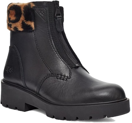 (W) UGG短靴'黑色豹纹皮革拉链' 1123230-BLK Lookbook (W) UGG短靴'黑色豹纹皮革拉链' 1123230-BLK