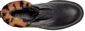 Shop (Women) UGG Short Boot 'Leopard Print Black Leather with Zipper' 1123230-BLK