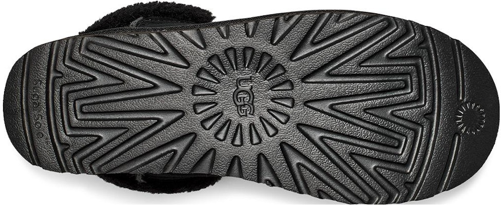 (W) UGG Funkarra Suede Bulu Kolar Zip 'Hitam' 1143955-BLK Shop (W) UGG Funkarra Suede Bulu Kolar Zip 'Hitam' 1143955-BLK