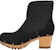 (W) UGG But Hitam Pendek 'Soft Suede Chunky Heel' 1120736-BLKS