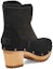 Lookbook (W) UGG But Hitam Pendek 'Soft Suede Chunky Heel' 1120736-BLKS