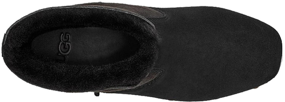 (Women) UGG Short Boot 'Soft Suede Chunky Heel Black' 1120736-BLKS Shop (Women) UGG Short Boot 'Soft Suede Chunky Heel Black' 1120736-BLKS