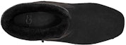 Shop (W) UGG But Hitam Pendek 'Soft Suede Chunky Heel' 1120736-BLKS