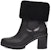 (W) UGG But Buku Pendek dengan Tumit Chunky dan Zip 'Hitam Kalispirus' 1121063-BLK