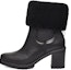 Buy (W) UGG But Buku Pendek dengan Tumit Chunky dan Zip 'Hitam Kalispirus' 1121063-BLK