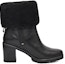 Order (W) UGG But Buku Pendek dengan Tumit Chunky dan Zip 'Hitam Kalispirus' 1121063-BLK