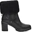 Order (Women) UGG Short Boot with Chunky Heel and Zipper 'Black Waterproof' 1121063-BLK
