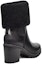 Lookbook (W) UGG But Buku Pendek dengan Tumit Chunky dan Zip 'Hitam Kalispirus' 1121063-BLK