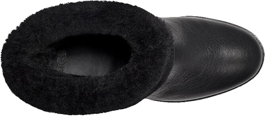 (Women) UGG Short Boot with Chunky Heel and Zipper 'Black Waterproof' 1121063-BLK Shop (Women) UGG Short Boot with Chunky Heel and Zipper 'Black Waterproof' 1121063-BLK