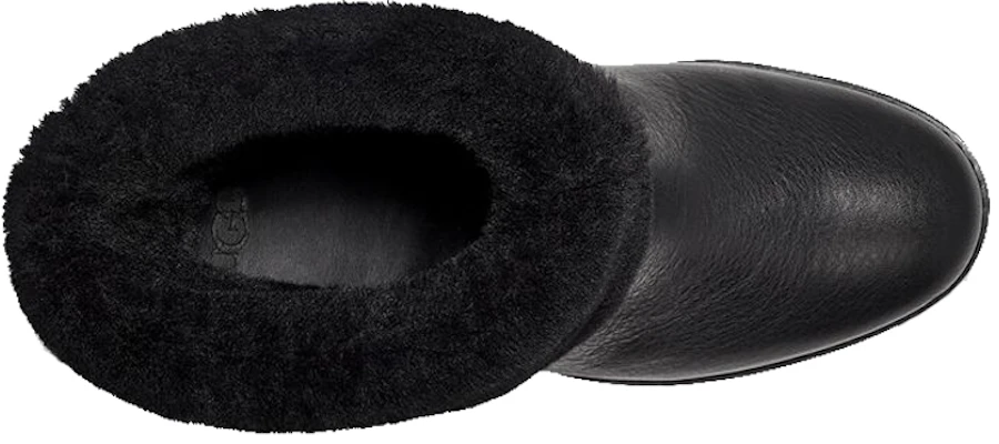 (Women) UGG Short Boot with Chunky Heel and Zipper 'Black Waterproof' 1121063-BLK Shop (Women) UGG Short Boot with Chunky Heel and Zipper 'Black Waterproof' 1121063-BLK