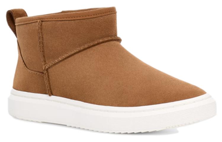 Lookbook (W) UGG ショートブーツ (ブラウン スエード ラウンドトゥ) 1143786-CHE