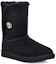 Shop (W) UGG Bailey Button Gold Bling Boot 'Hitam' 1118997-BKGD
