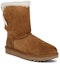 Lookbook (W) UGG Pendek Bow Stiefel Berbulu Perang Fleece Lelap 1110706-CHE