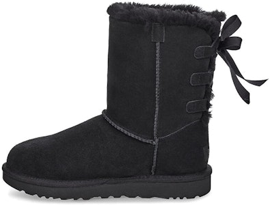 (W) UGG Boot Pendek dengan Pita Berbulu Fleece Hitam 1110706-BLK Buy (W) UGG Boot Pendek dengan Pita Berbulu Fleece Hitam 1110706-BLK