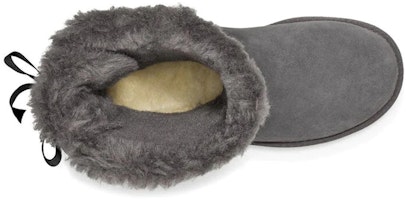 (W) UGG 숏 보우 부츠 (플리스 안감, 그레이) 1110706-CHRC Purchase (W) UGG 숏 보우 부츠 (플리스 안감, 그레이) 1110706-CHRC