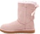 (W) UGG Pendek Bow Stiefel But Salji Kristal Pink 1110706-PCRY