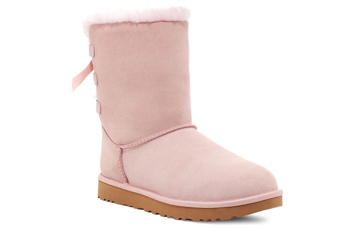 Lookbook (Women) UGG Short Bow Stiefel Snow Boots crystal Pink 1110706-PCRY